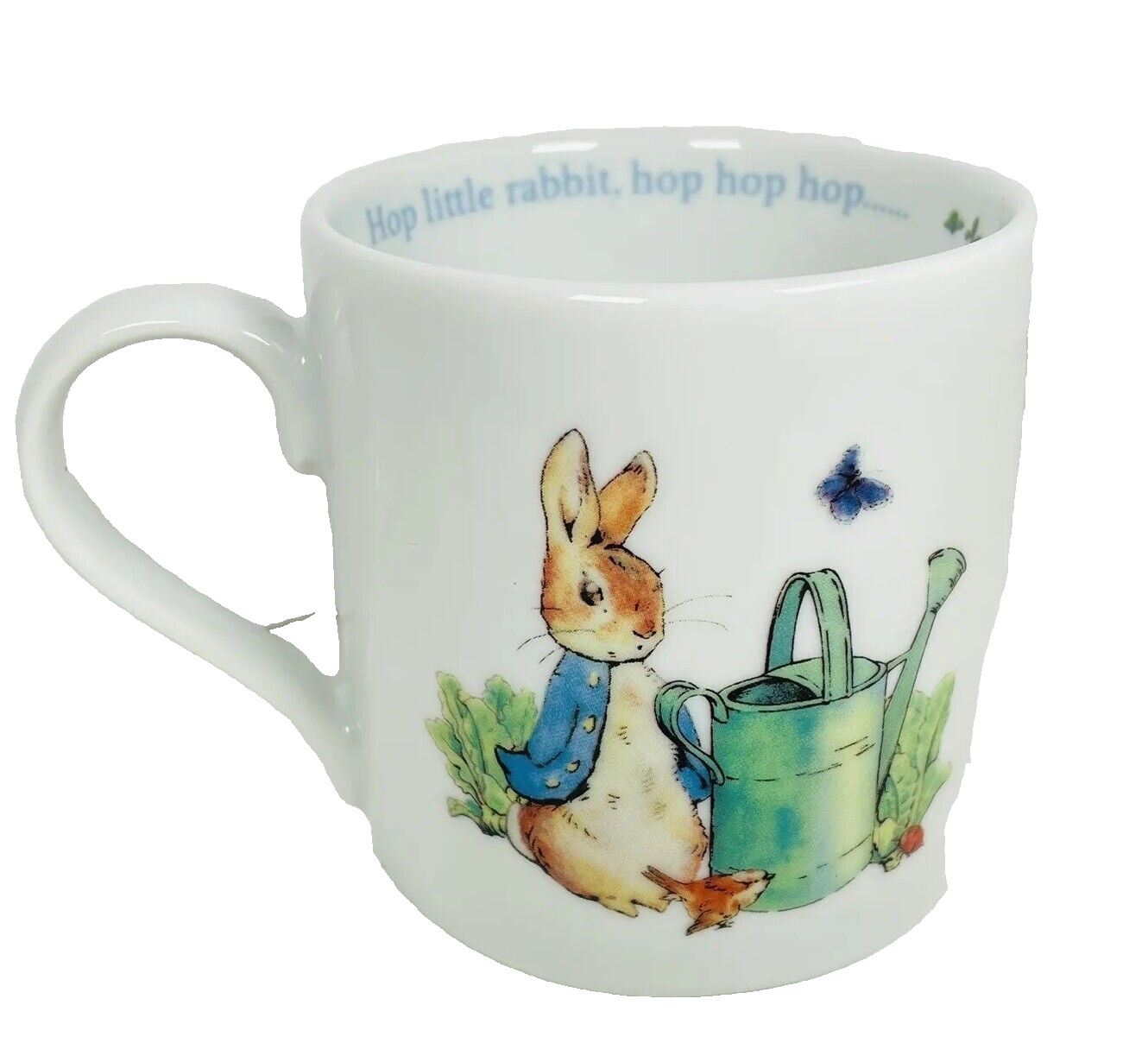 Wedgwood Peter Rabbit Coffee Cup Beatrix Potter Story Book Illustrations #106