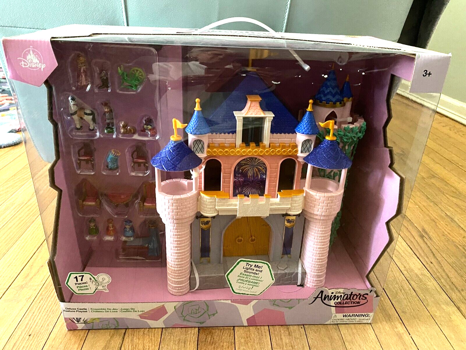 Disney Animators Collection Deluxe SLEEPING BEAUTY Castle Playset - NEW in Box