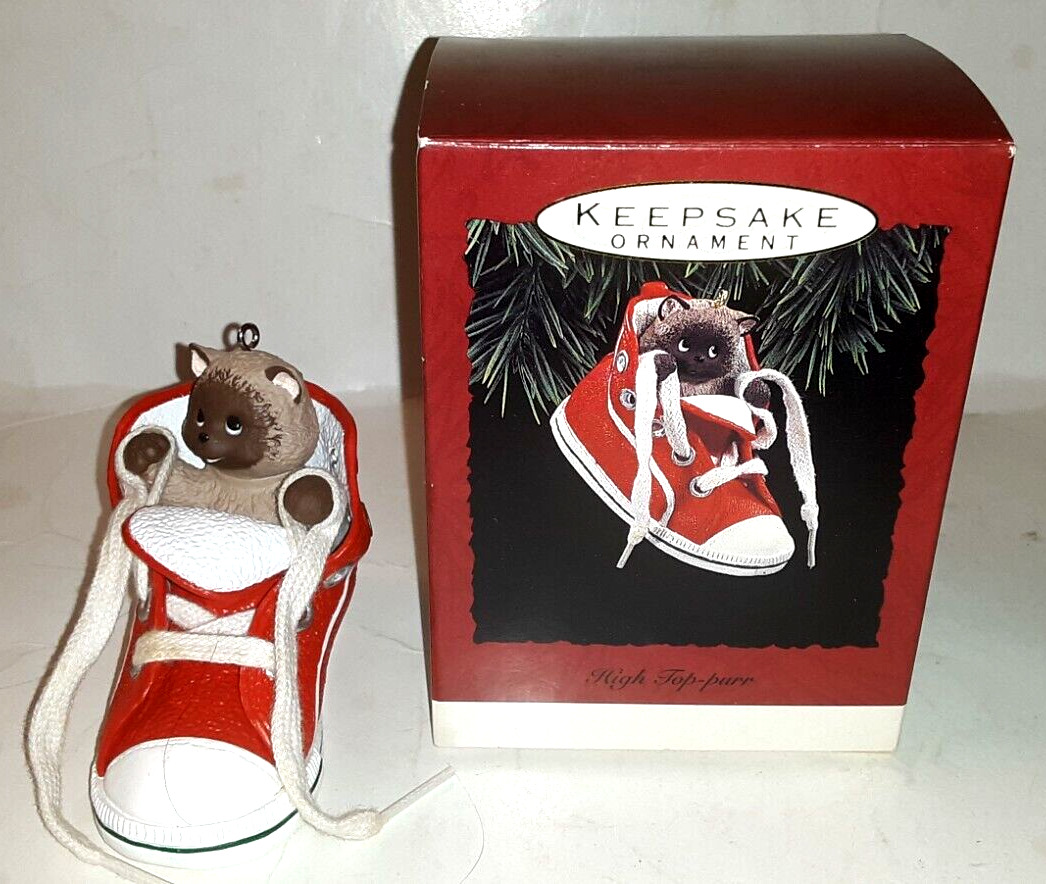 1993 Hallmark Keepsake Ornament - High Top-purr