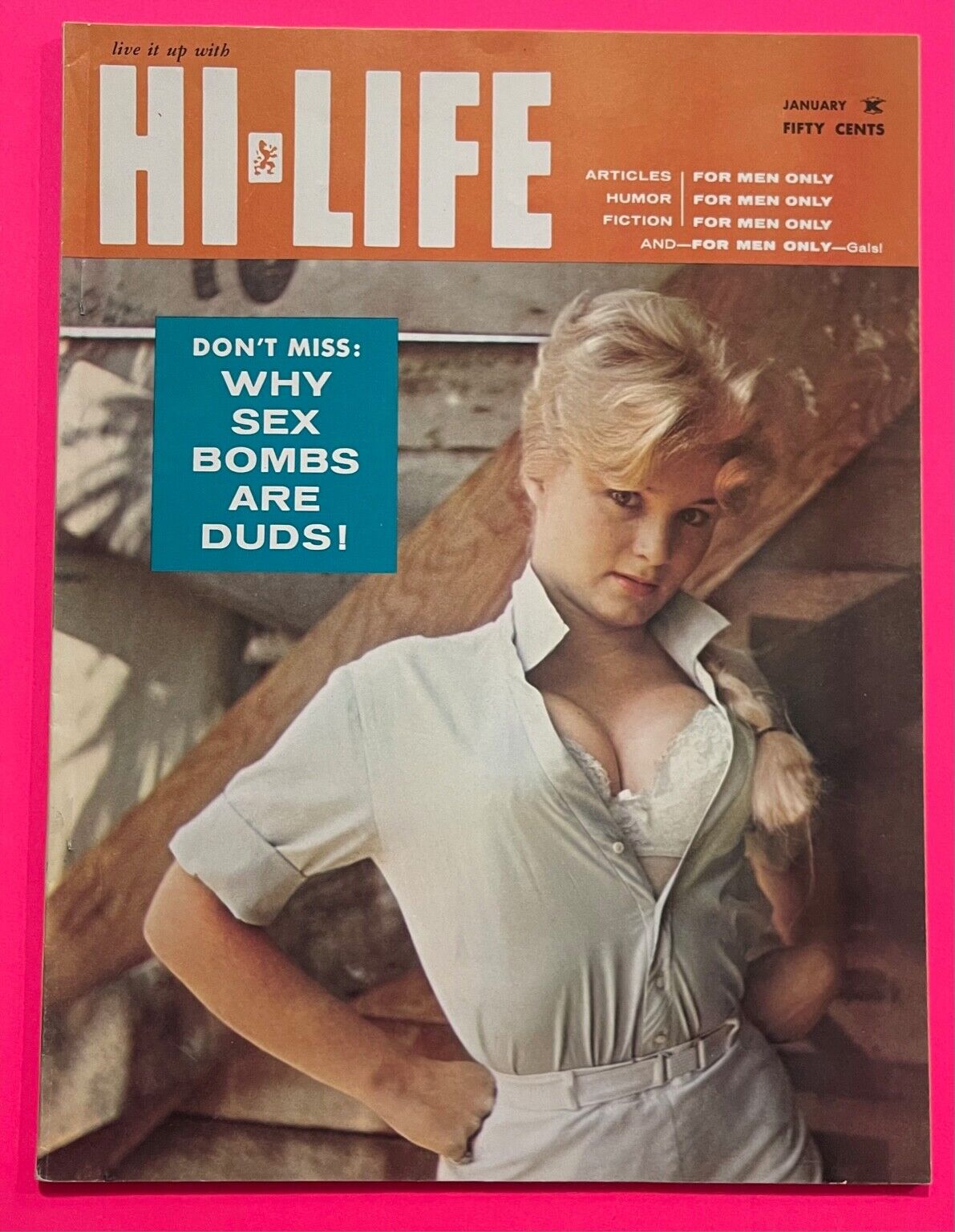 HI-LIFE 1961 VOLUME 3 # 3 MIA MORINA ANITA VENTURA MAGAZINE BLONDE ON COVER