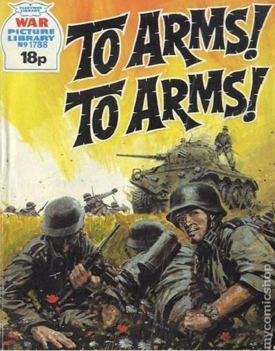 War Picture Library 1st Series #1788 VG 4.0 1980 Stock Image Low Grade