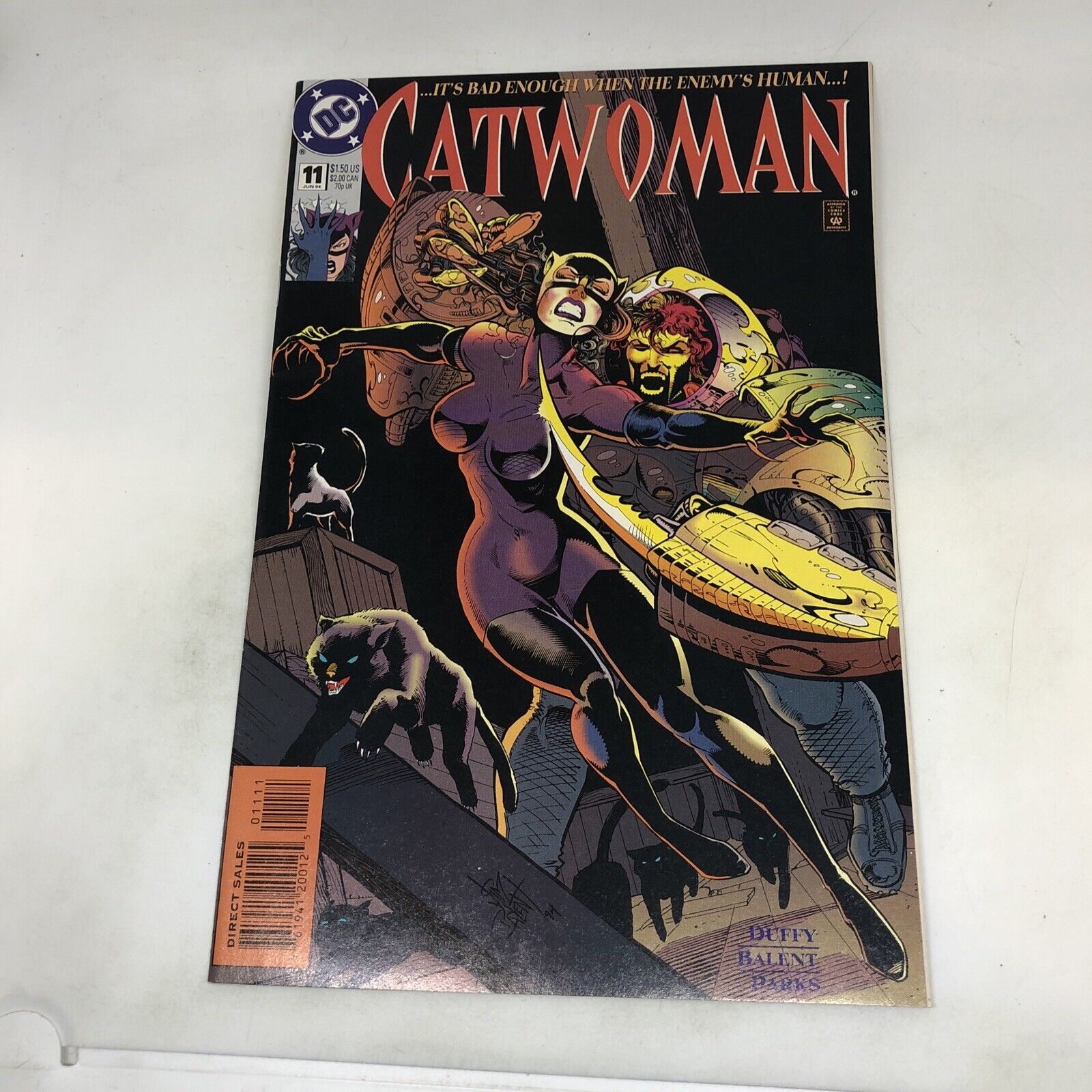 Catwoman #11 DC Comics 1994  Tin Men Part 2 Jim Balent Cover Boarded