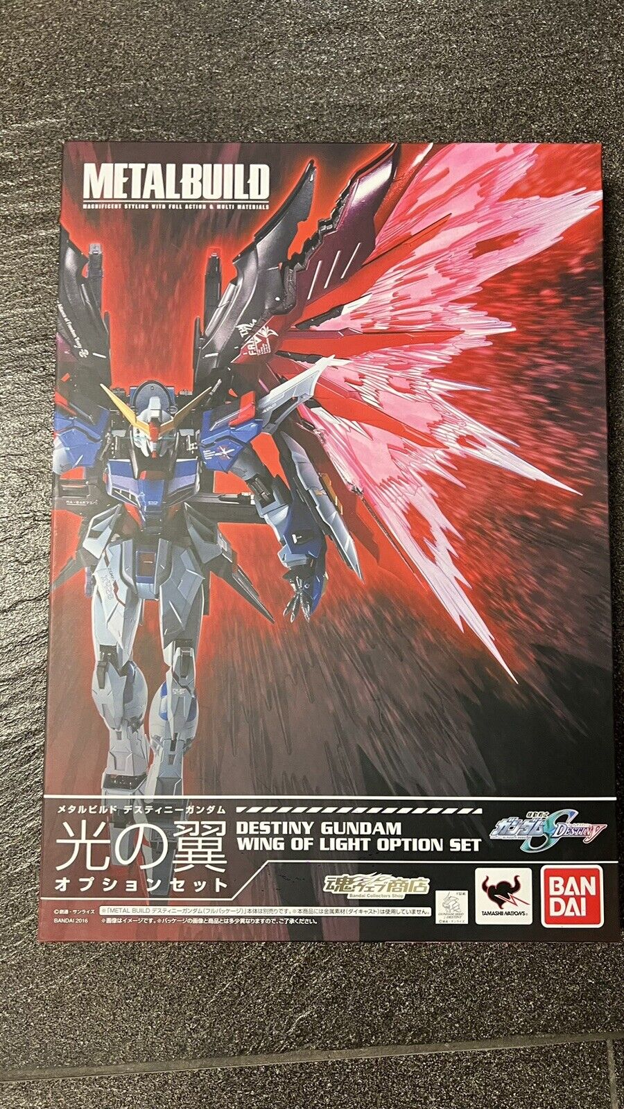 Metal Build Destiny Gundam Wings of Light Option Set BANDAI