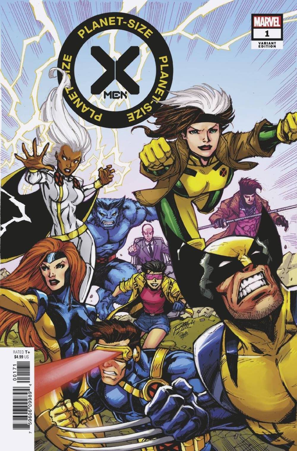 Planet-Sized X-Men #1 Lim X-Men 90s Variant Cover Gala