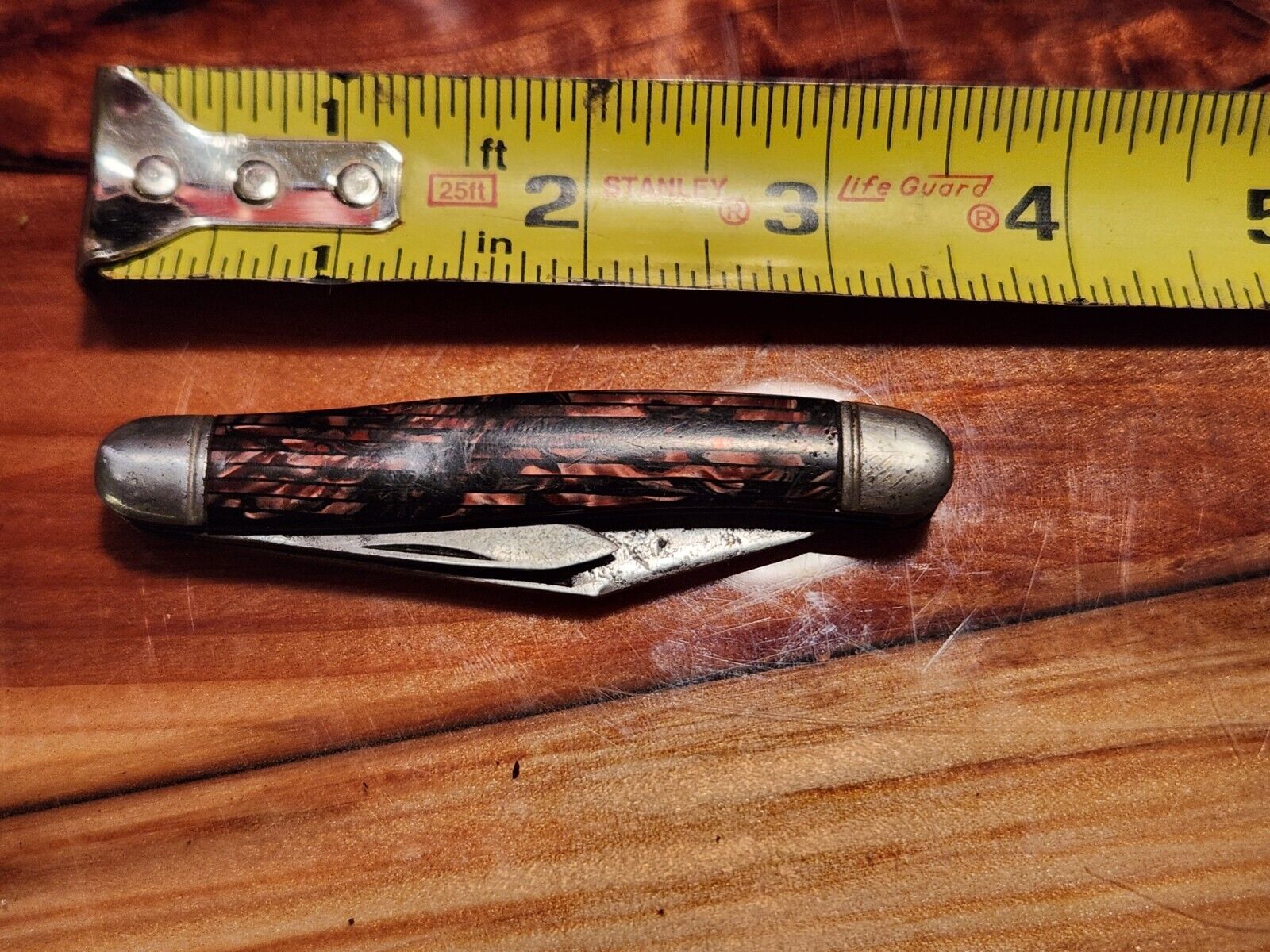 Vintage Hammer Brand Folding Pocket Knife Made In USA Two Blades Pen Knife