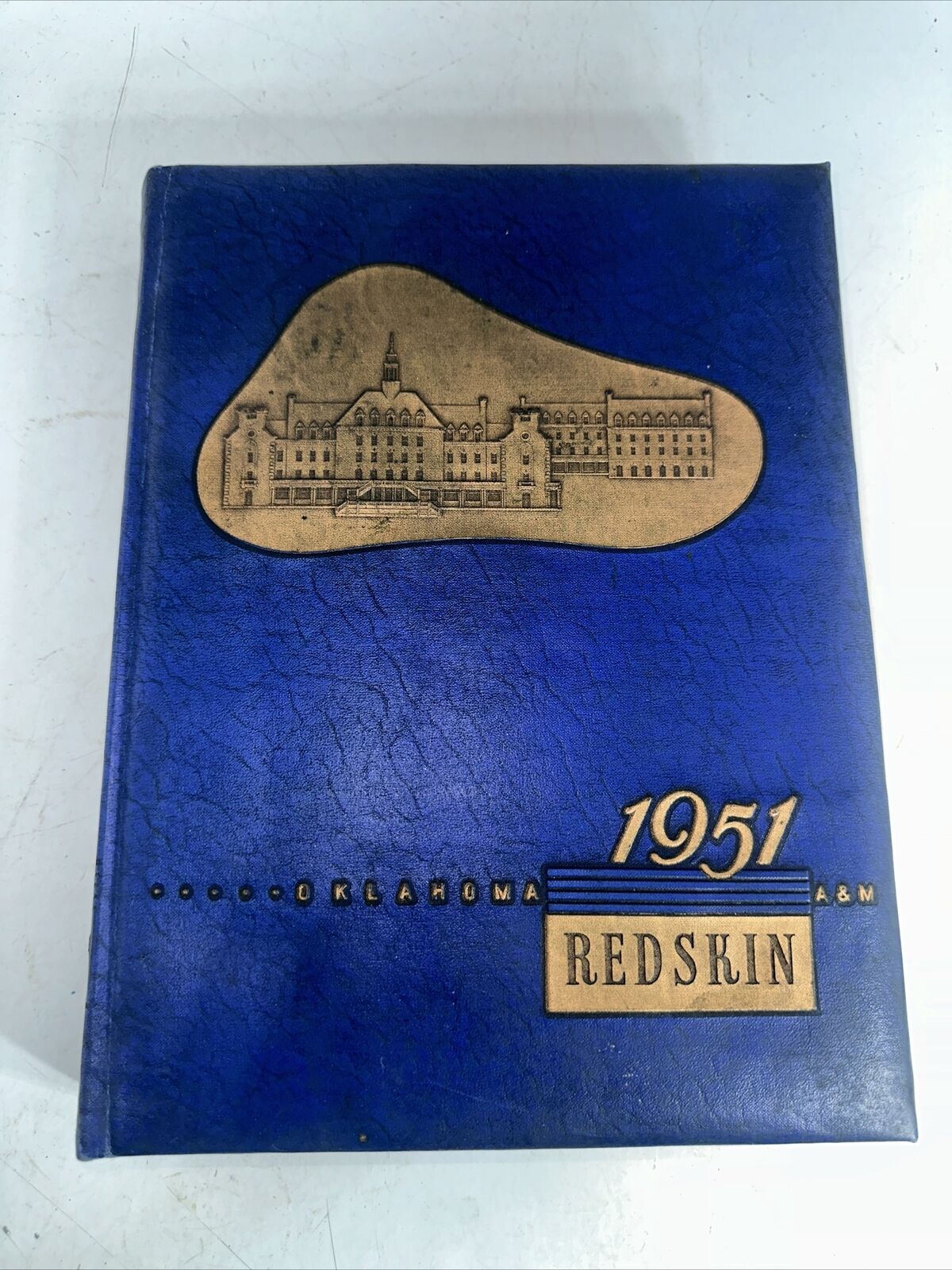 Vtg 1951 50s Oklahoma State University Yearbook REDSKIN OSU Cowboys Aggies A&M