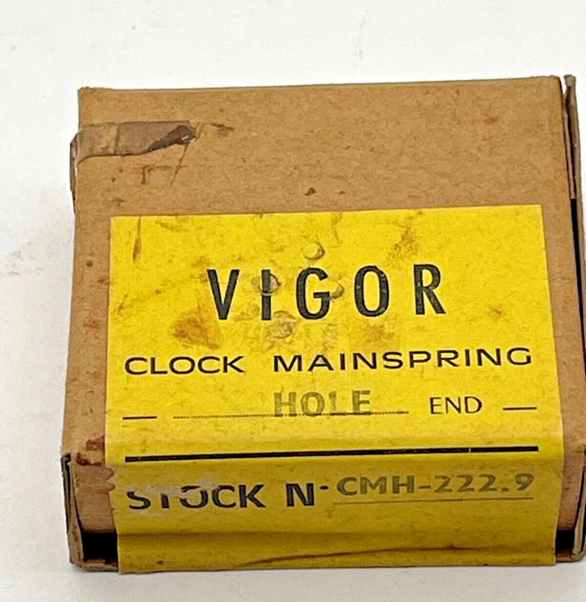 NOS Clock Mainspring  No. CMH-222.9 - 7/8\