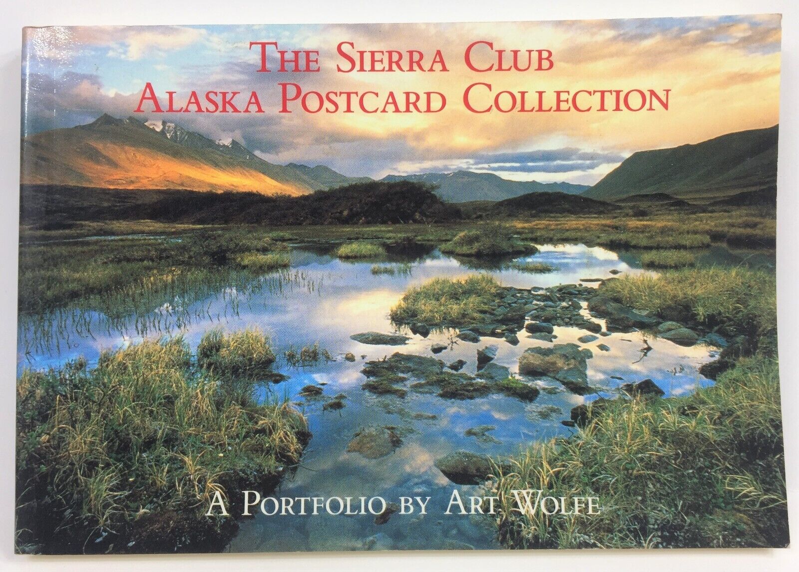 Alaska Postcard Collection Portfolio Book Art Wolfe Wildlife Photographer Sierra