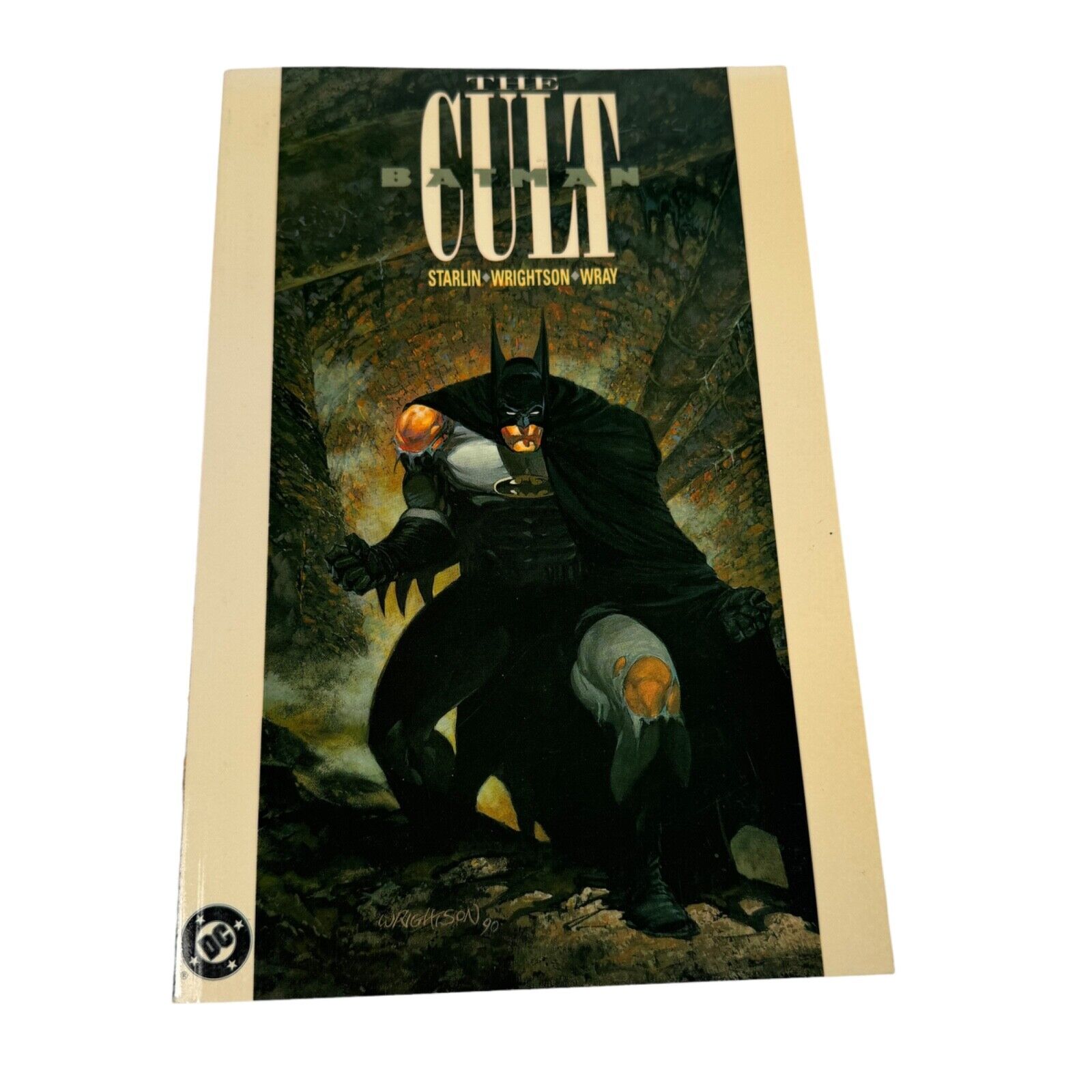 BATMAN: The Cult 1991 DC TPB Jim Starlin Bernie Wrightson 1st Print Great Shape