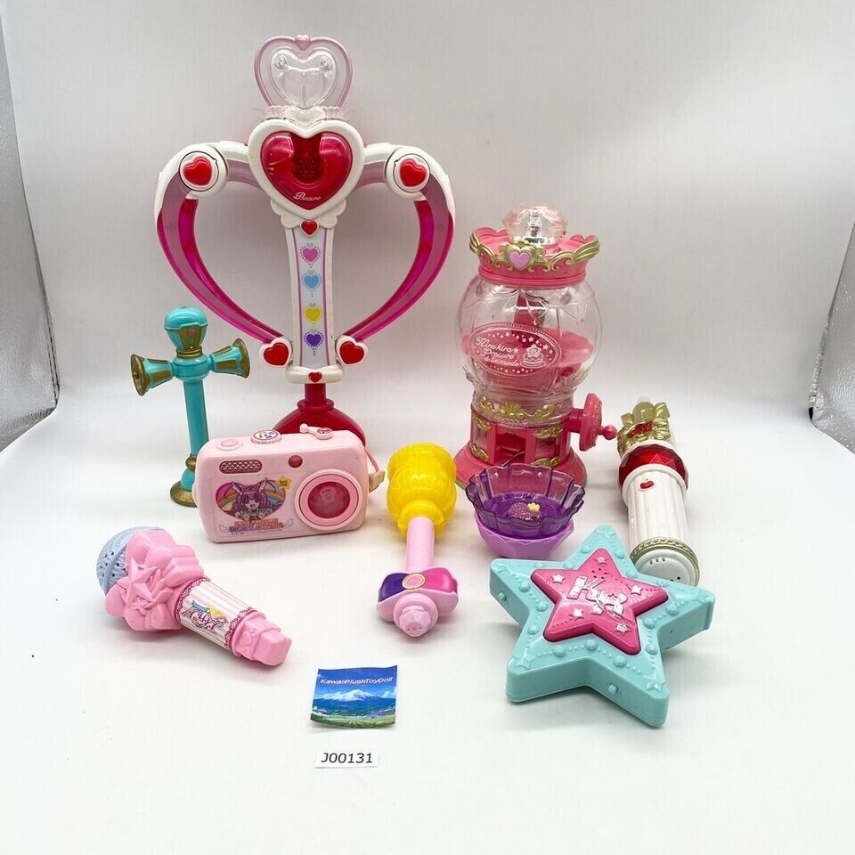 Dokidoki PreCure J131 Pretty Cure Glitter Force Sets of 9 Stuffed Toy Japan
