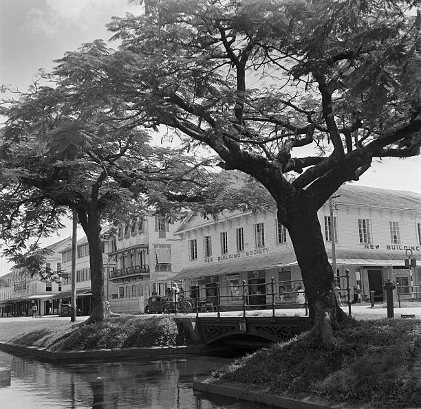 New Building Society In Georgetown British Guyana 1946 British Guyana OLD PHOTO