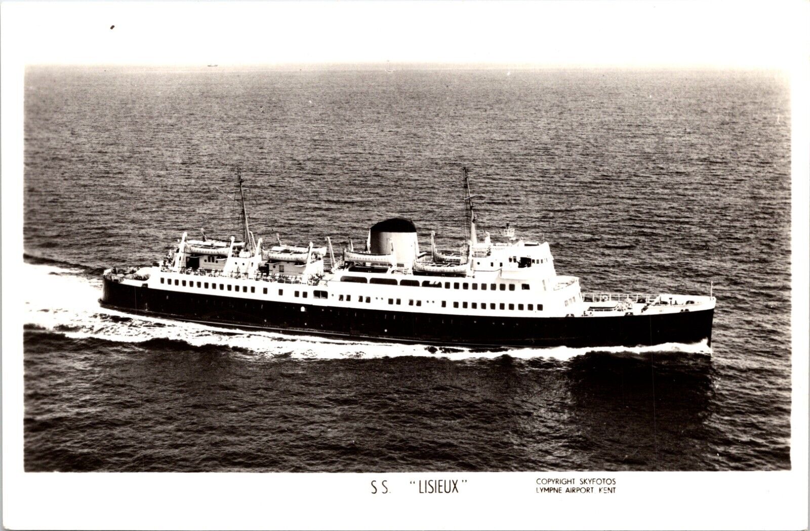 Steamer Steamship S.S. Lisieux RPPC Vintage Postcard