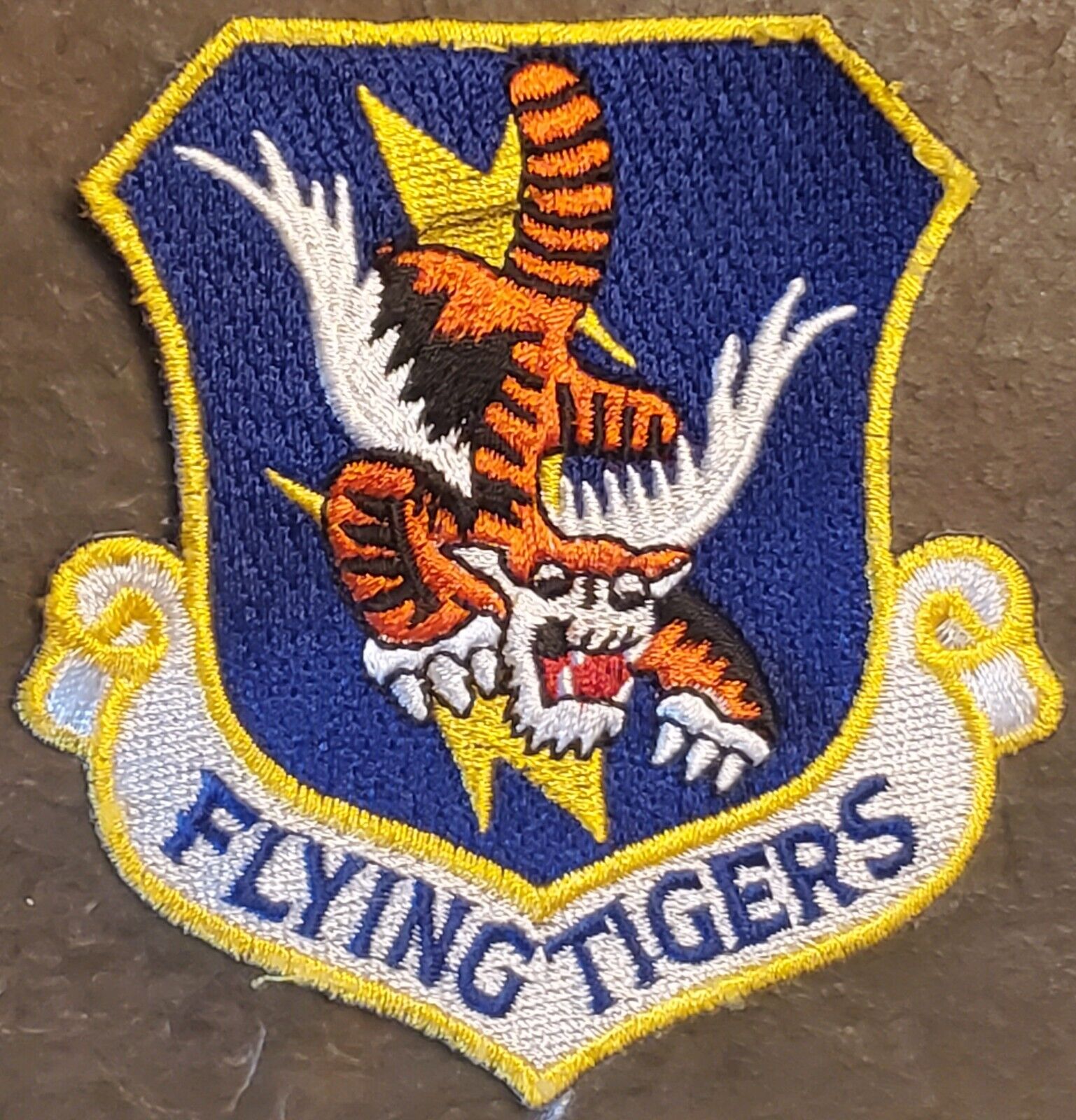 USAF 23rd TACTICAL FIGHTER WING MILITARY PATCH Color VTG Flight MOODY AFB, GA