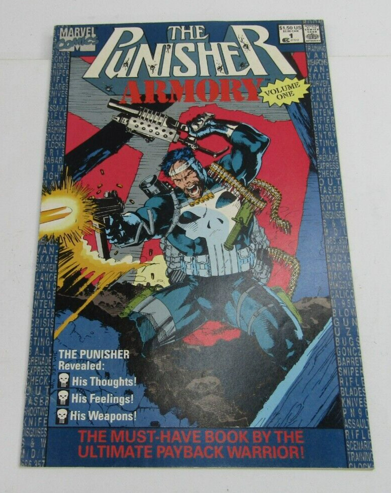 Marvel Comics The Punisher Armory #1 July 1990