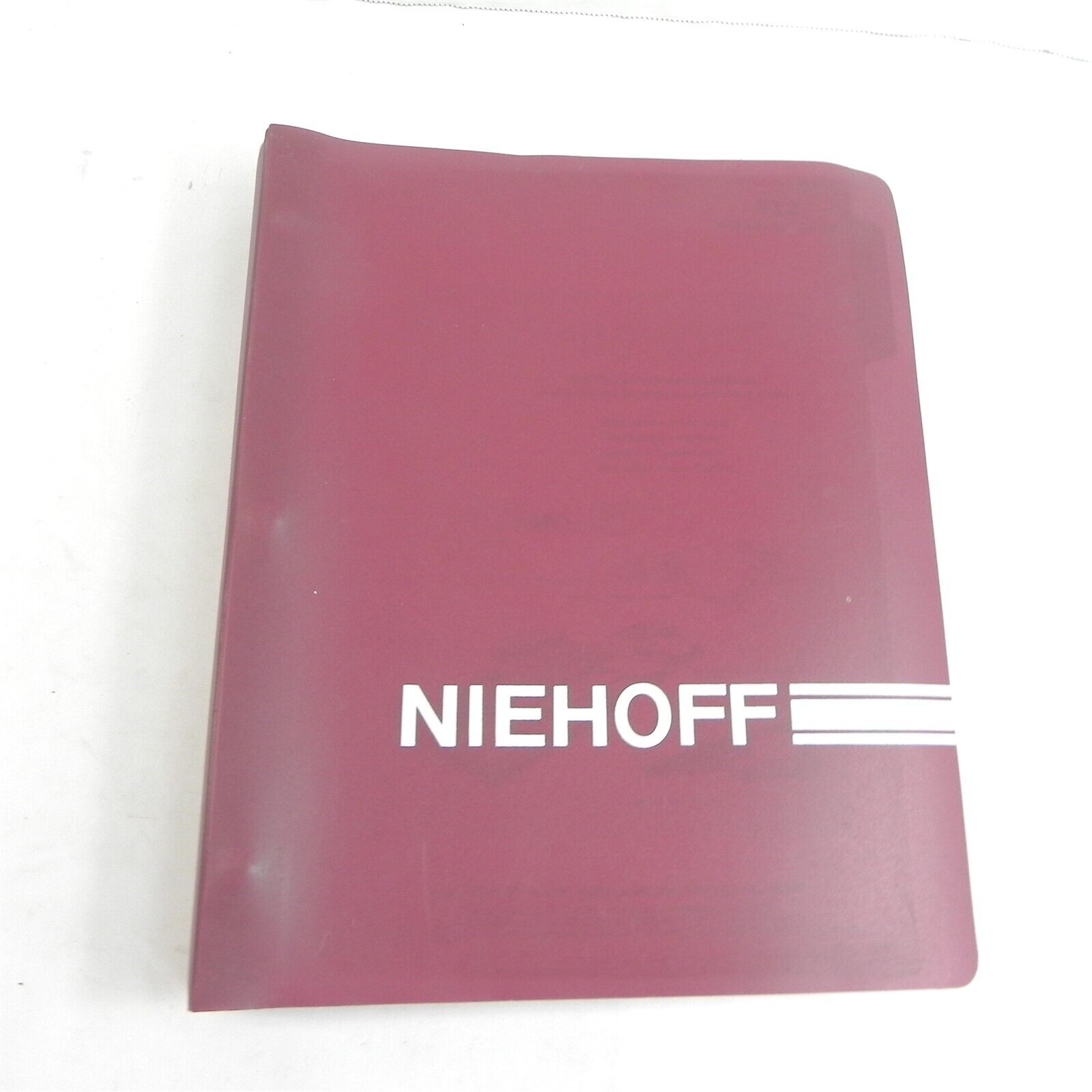 VINTAGE CE NIEHOFF PARTS AND ACCESSORIES BINDER CATALOG 1980S SERVICE GUIDE