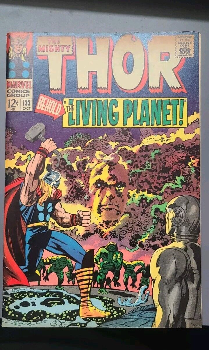 MARVEL - THE MIGHTY THOR #133 (1966) 1st FULL Appearance EGO THE LIVING PLANET