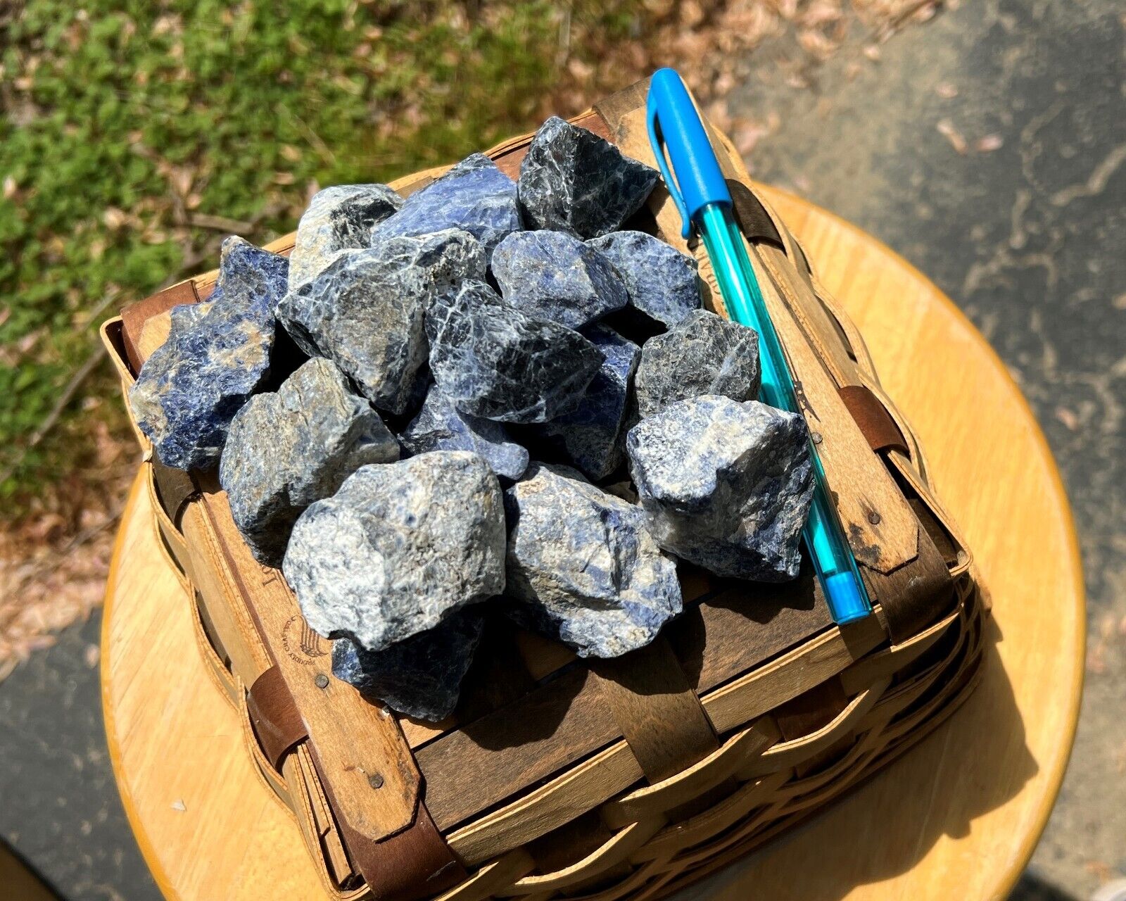 Sodalite Crystal - Sodalite Rough Stones -  Raw Sodalite Wholesale Rocks