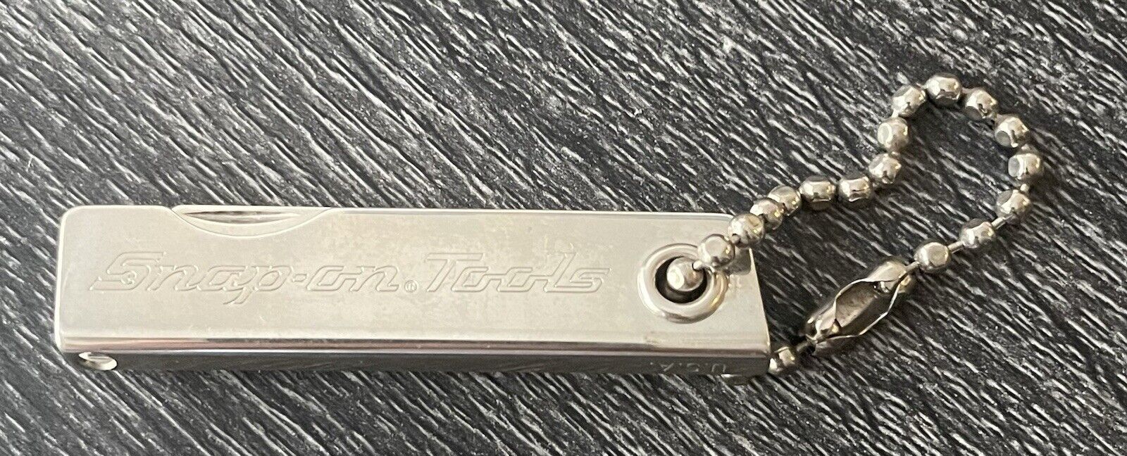 Vintage Snap-on Tools Promotional Keychain Pocket Knife Multi Tool USA