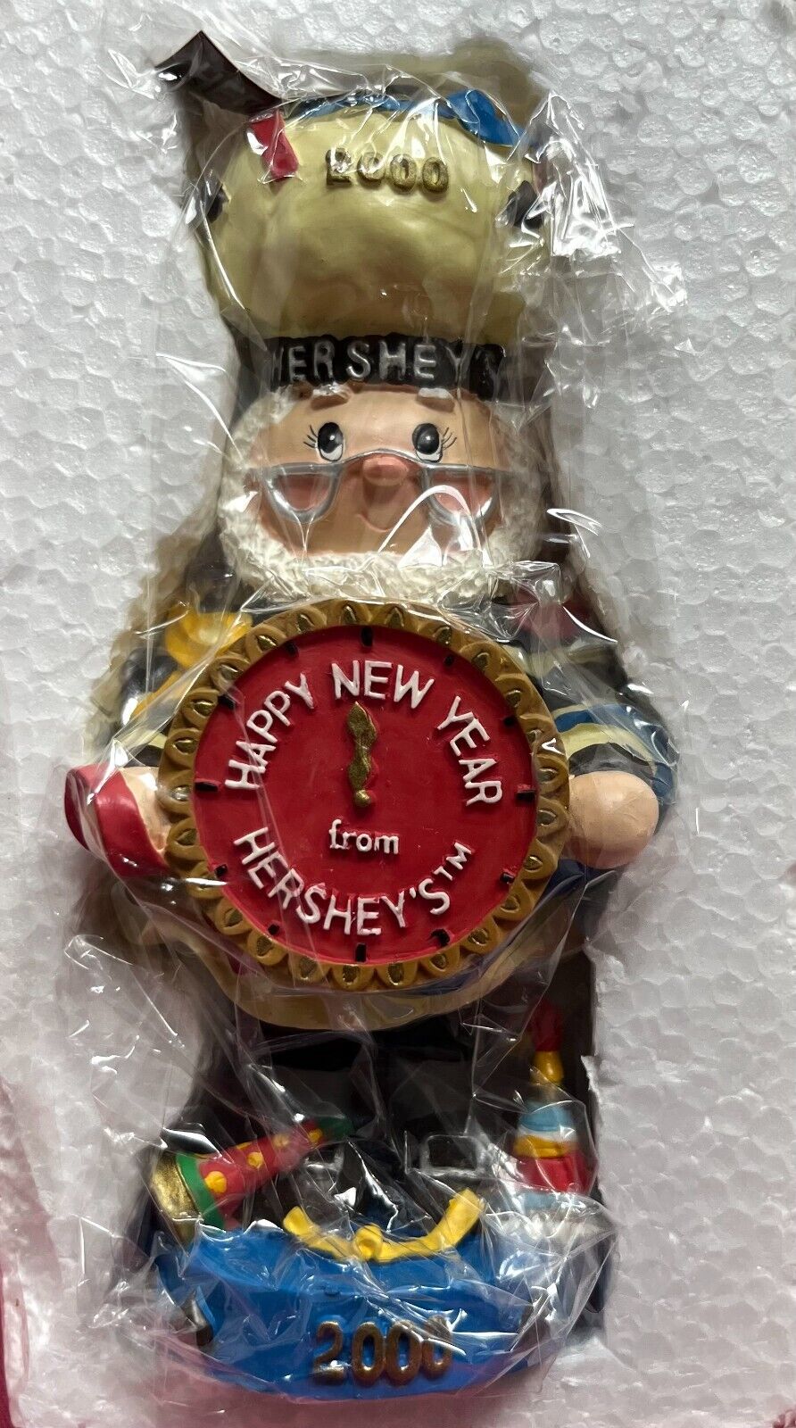 NEW 2000 Hershey\'s Happy New Year Elf Holiday Figure by Kurt Adler