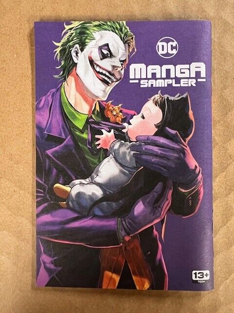 DC MANGA SAMPLER #1 2023 KEISUKE GOTOU COVER ART JOKER BATMAN SUPERMAN ONE-SHOT