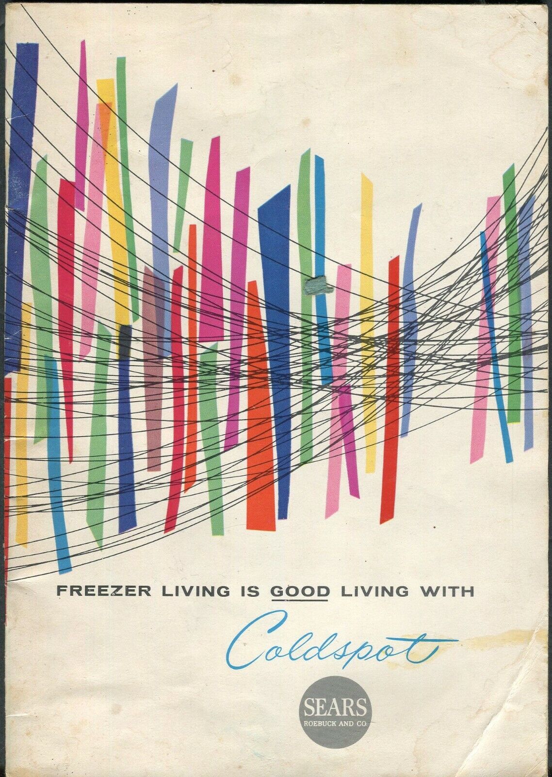 Vintage Sears Coldspot Freezer Owner Manual 1964