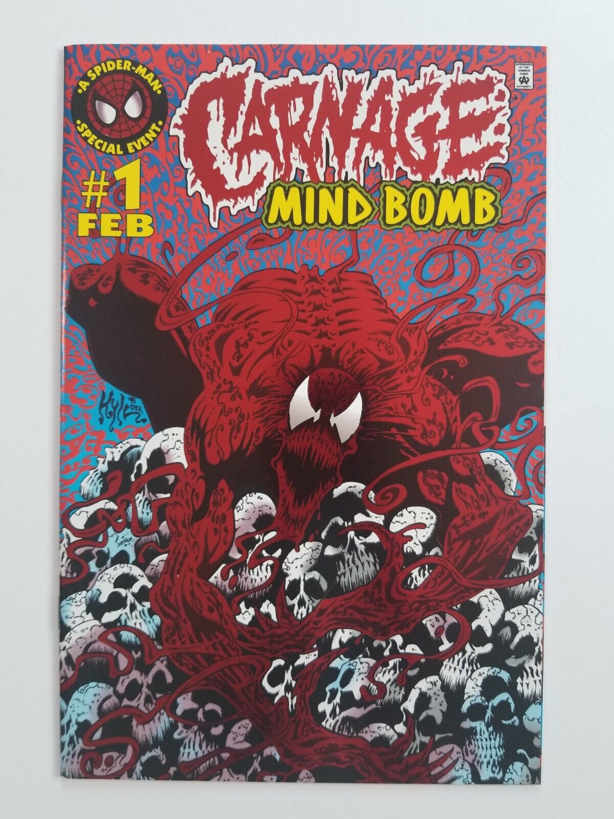 Carnage Mind Bomb #1 (1996 Marvel Comics) High Grade VF/NM ~ Combine Shipping