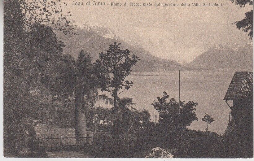 Italy. Lake Como. Lecco Garden. Villa Serbelloni. Ed. Brunner & C., Como # 13147