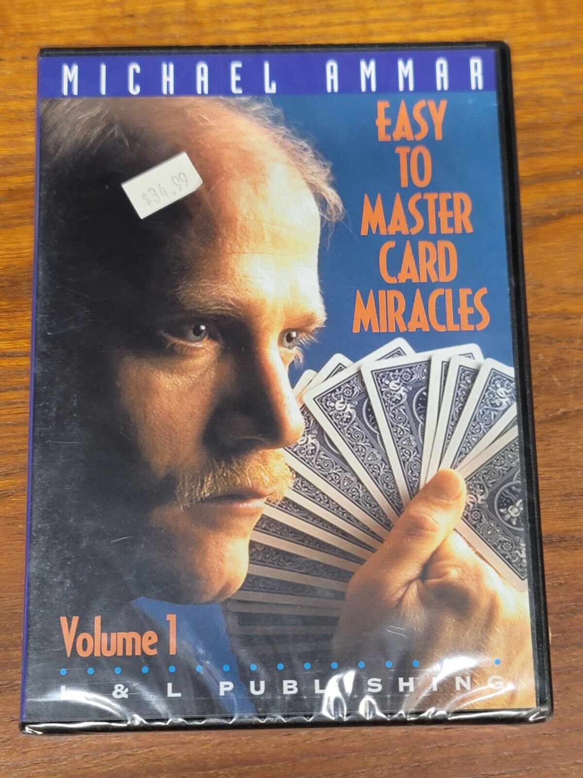 Easy to Master Card Miracles Volume 1 by Michael Ammar - DVD - NEW / SEALED