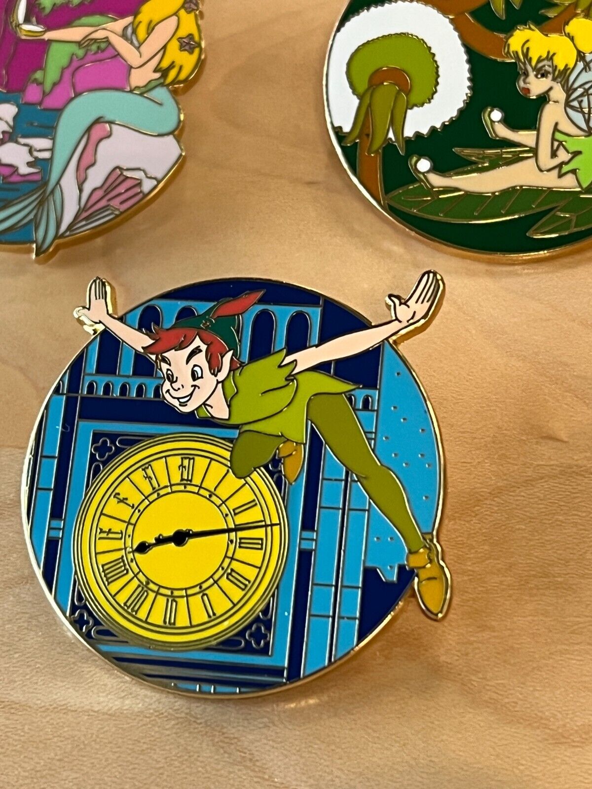 BN Disney Peter Pan UChoose Pin or Set LR Mystery Tinker bell Hook Neverland