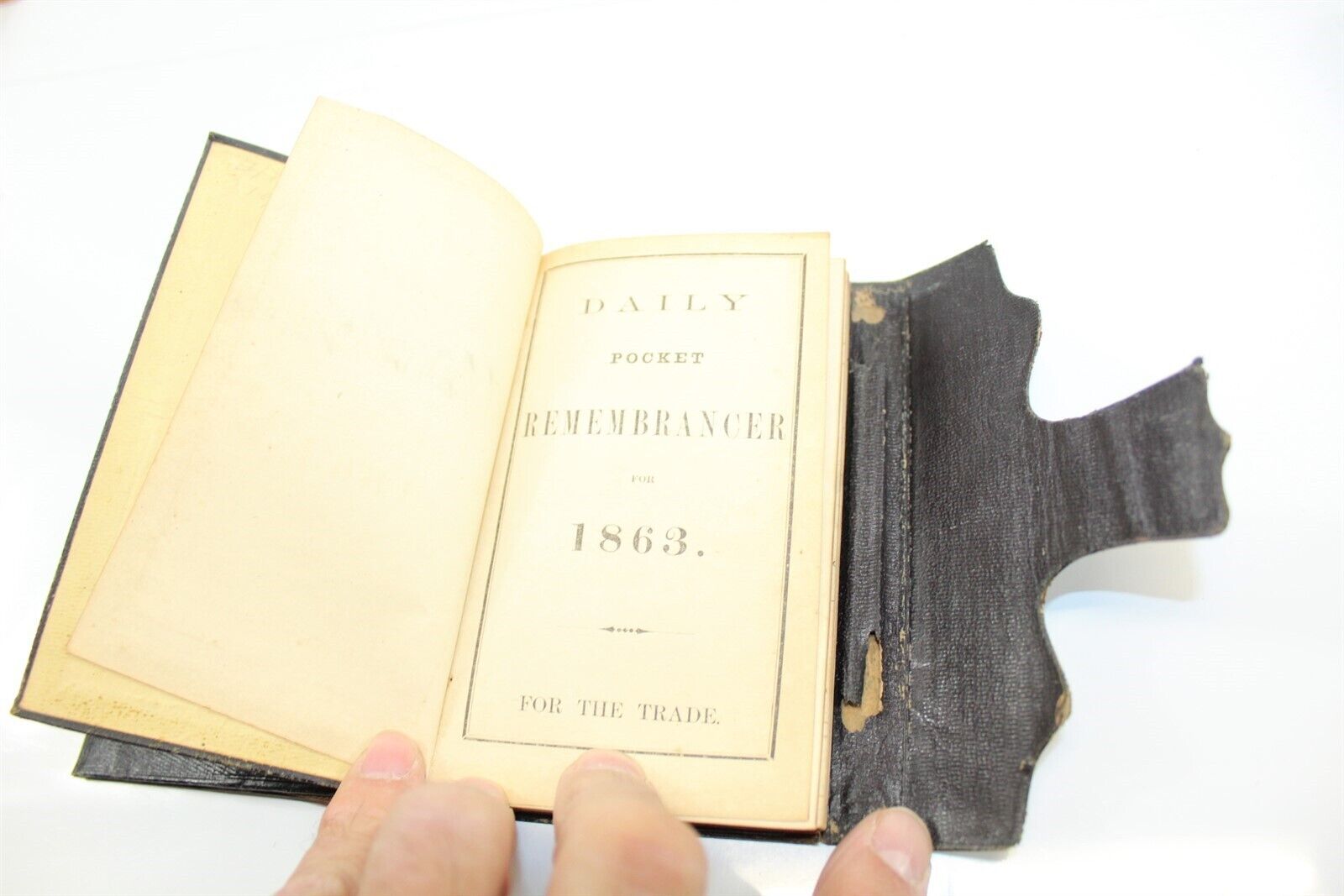 Antique 1863 Union Soldiers Diary Journal Entries 8th Michigan Infantry Ancestry