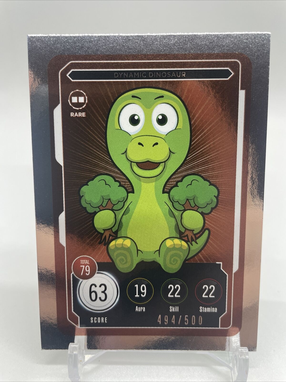 Dynamic Dinosaur RARE /500 VeeFriends Series 2 Compete & Collect Trading Card