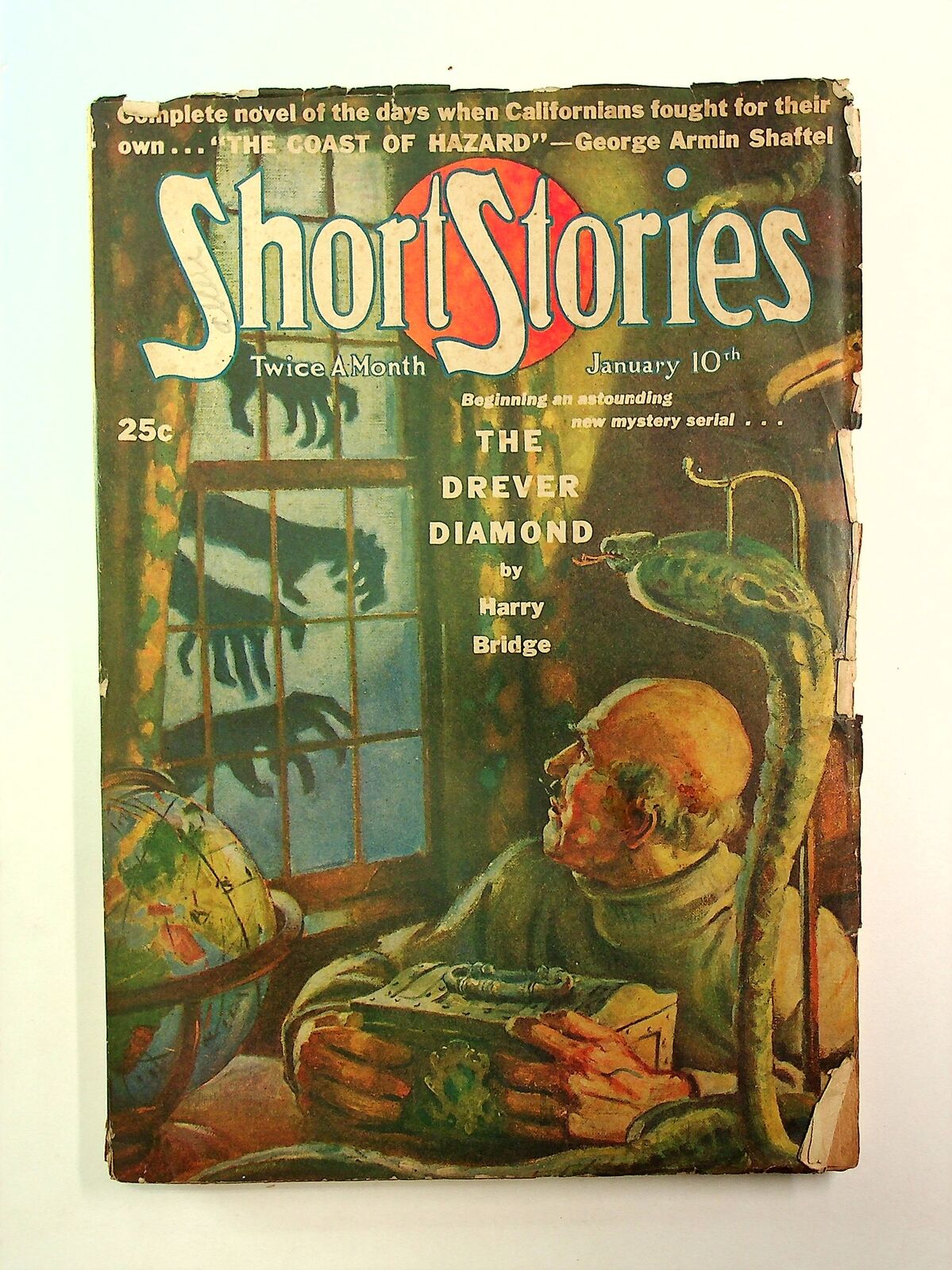 Short Stories Pulp Jan 10 1945 Vol. 190 #1 VG