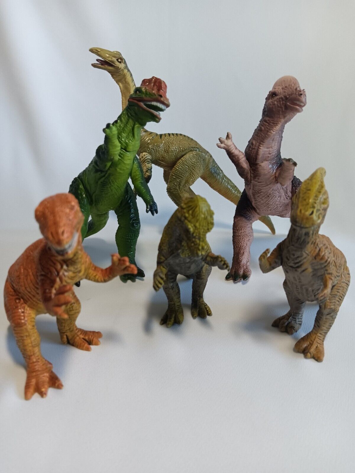 Dinosaur Lot Of 6 Vintage U.K.R.D 1992