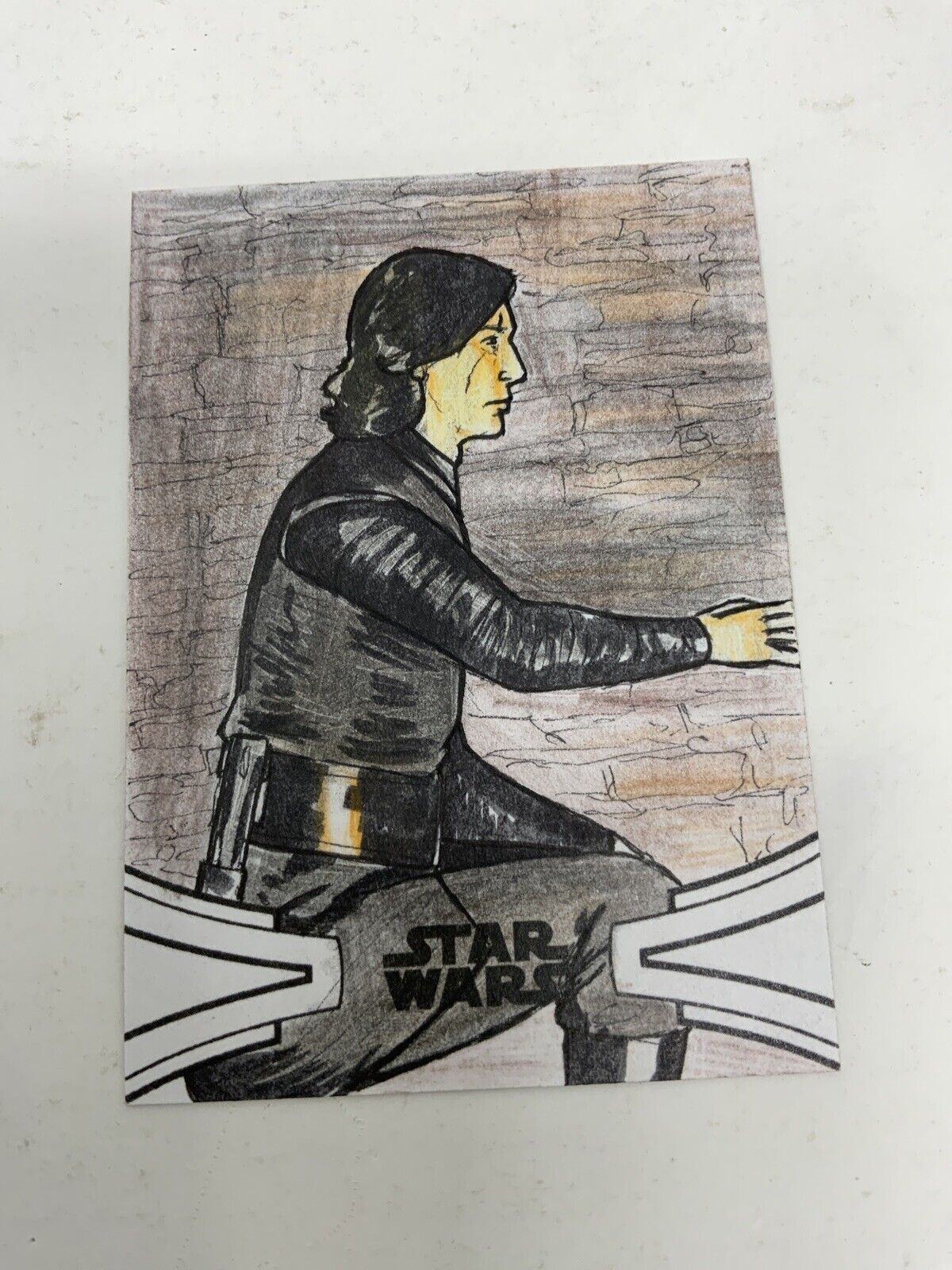 Topps Star Wars Skywalker Saga 2019 Kylo Ren Sketch Card By Antni Ellison 1/1
