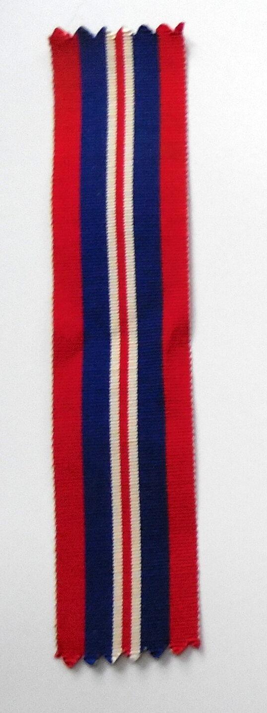 British World War II 1939-45 War Medal Ribbon 6 Inches Original Govt. Issue