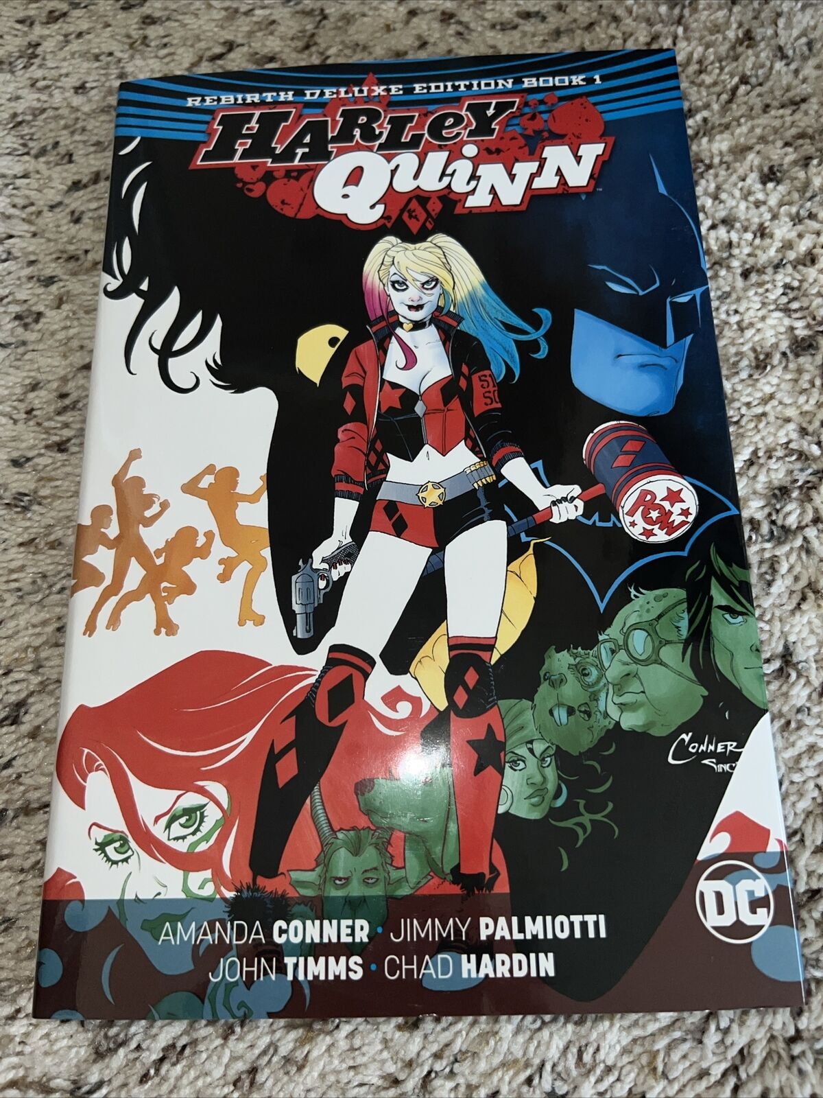 Harley Quinn Rebirth Deluxe Edition Book 1 New DC Comics HC Hardcover