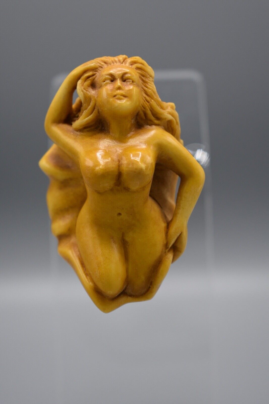 Nude  Lady Pipe By Adnan  Block Meerschaum-New Handmade  CASE#288