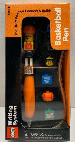 LEGO Writing System- Basketball Pen- NEW IN BOX 