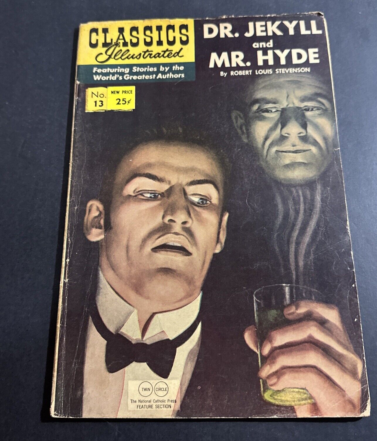 Classics Illustrated #13 Dr. Jekyll and Mr. Hyde 1968 Robert Louis Stevenson 4.5