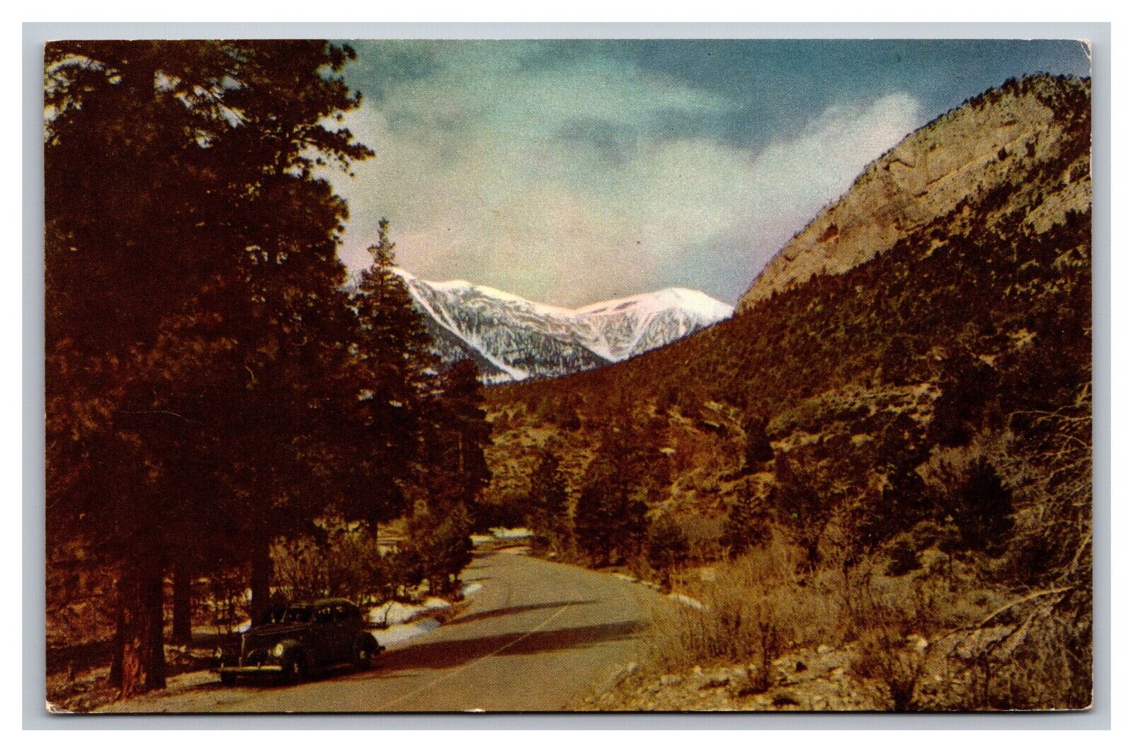 Mt. Charleston NV Spring Mountains Union Oil Company\'s Scenes of West Postcard