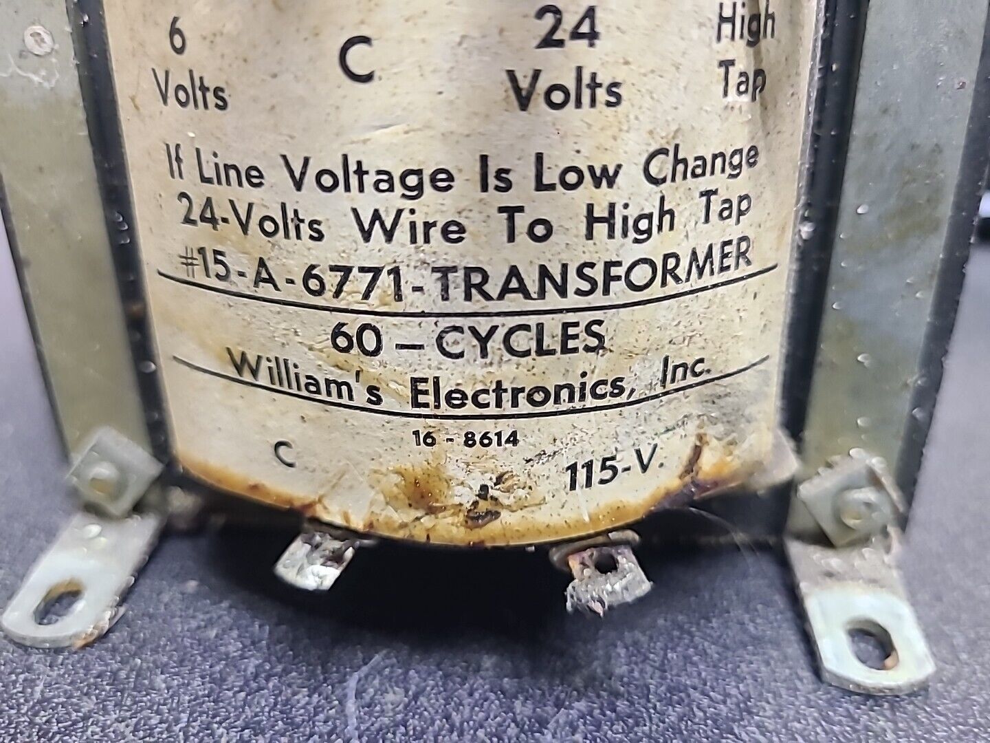 William's EM Pinball Machine USED Transformer 15-A-6771