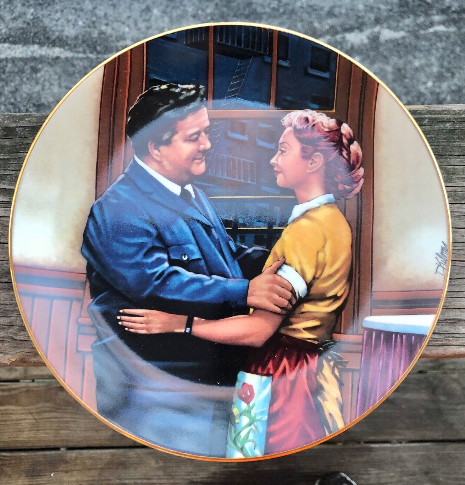 Vintage The Honeymooners Baby, You’re the Greatest Collector Plate