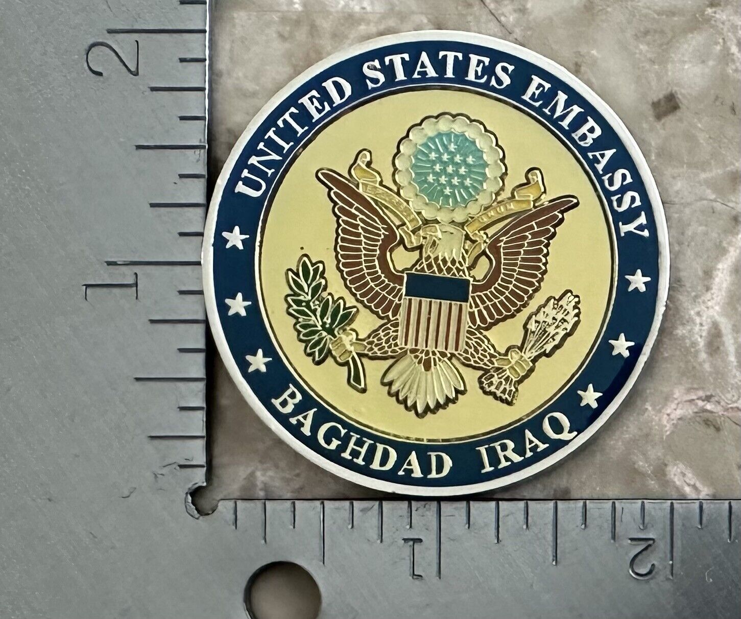 Triple Canopy, United States Embassy Baghdad, Iraq, Challenge Coin