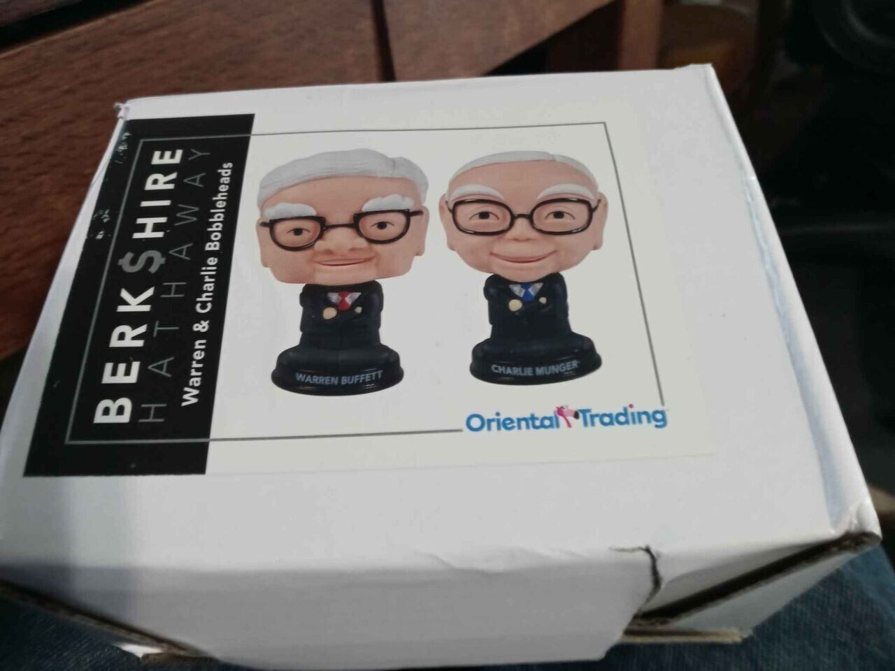 Warren Buffett & Charlie Munger Berkshire Hathaway Exclusive Bobbleheads Rare 5\