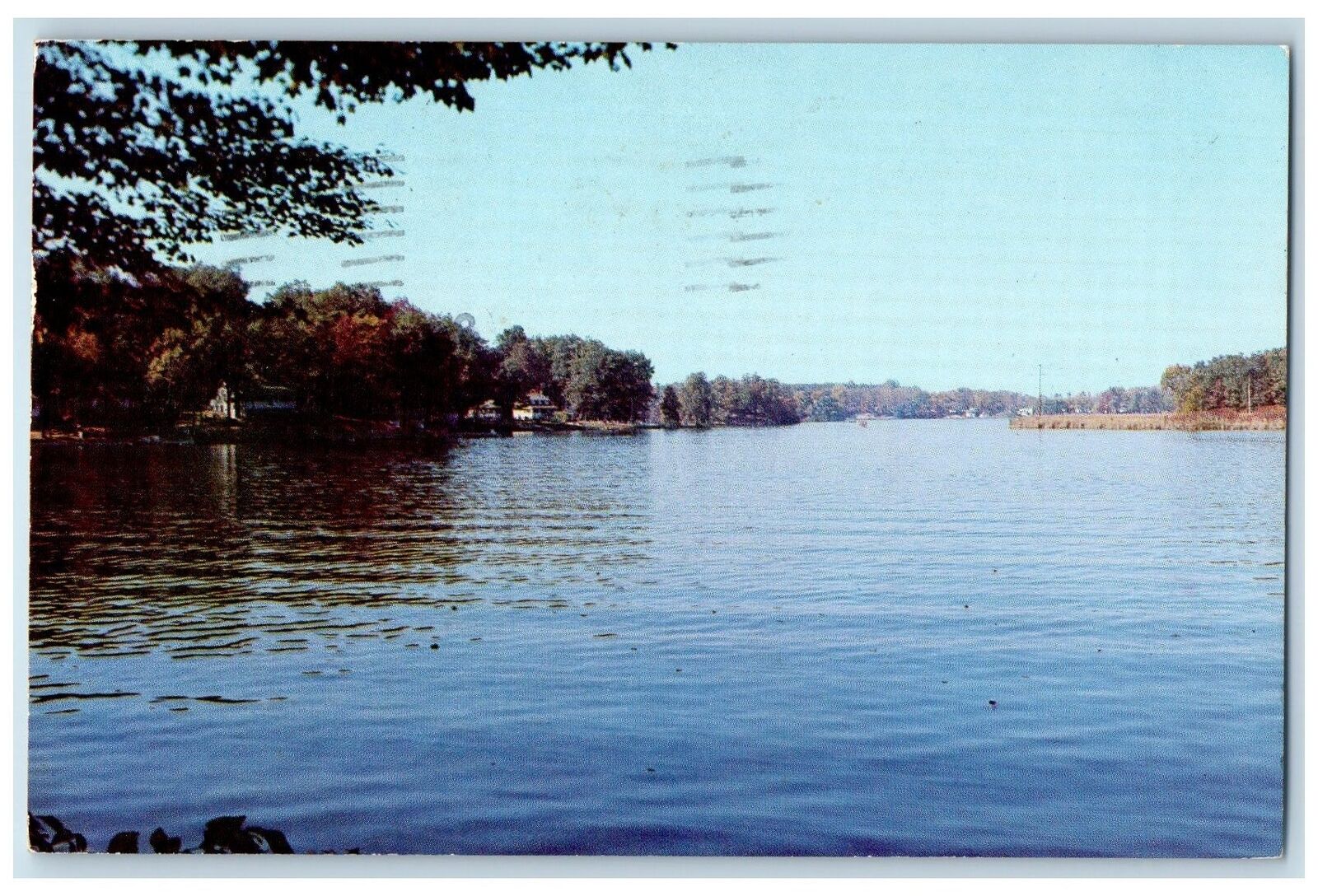 1978 Gene Stratton Porter State Memorial Sylvan Lake Scene Rome City IN Postcard