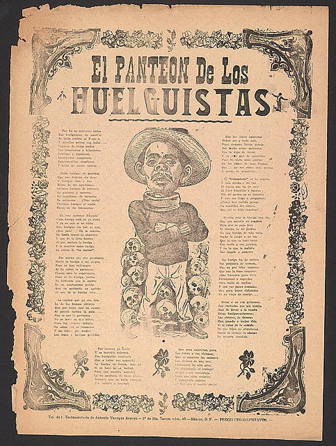 El pante�n de los huelguistas,Pile of Skulls,Mexico,c1911,Mexican Revolution