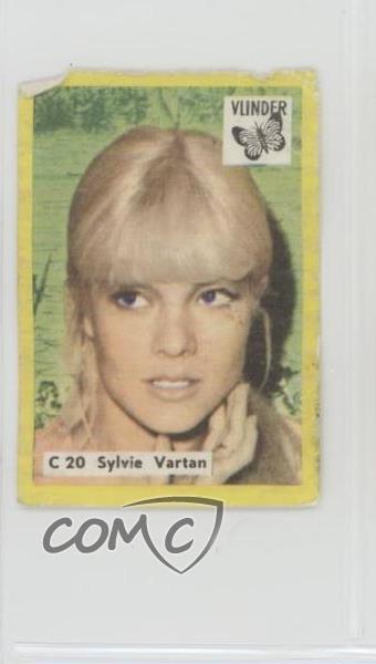 1967 Vlinder Matches Film TV and Music Stars - C Series Sylvie Vartan #C20 0w6
