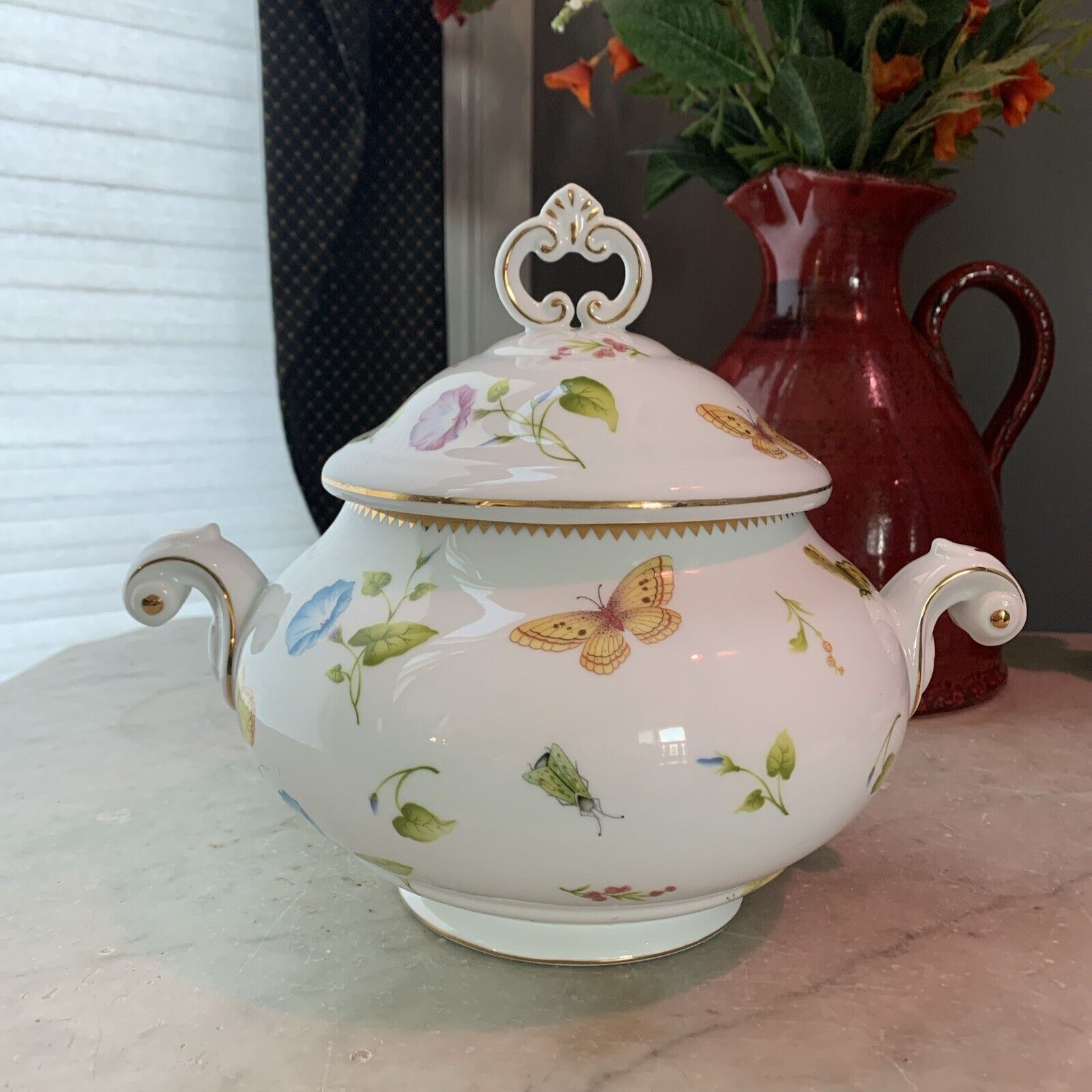 I. Godinger Tureen Perfect Condition But I Broke The Ladle But I Will Add A SS 1