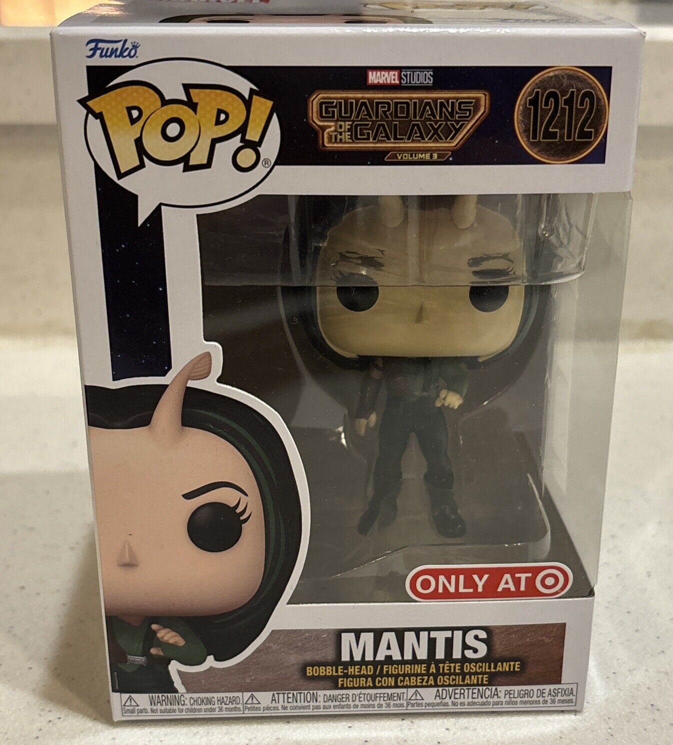 Funko POP Mantis Guardians of The Galaxy Vol 3 Target Excl #1212 New In Box