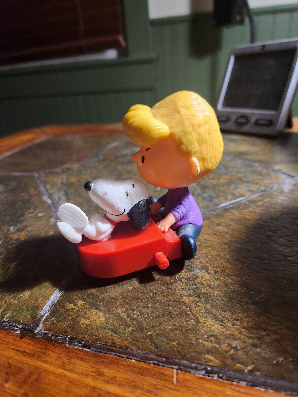 McDonald's Happy Meal Toy 2015 Peanuts' Schroeder and Snoopy  The Peanuts Movie